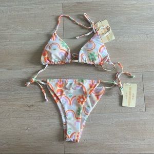 Aurdelle NEVER WORN triangle swimsuit